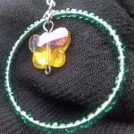 Green hoops and Yellow Butt..
