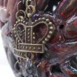 Crown and Pearls Earrings