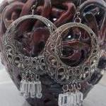 Stunning! Gray Chandelier E..