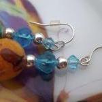 Marbled Beads and Turquoise..