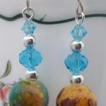 Marbled Beads and Turquoise..