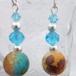 Marbled Beads and Turquoise..