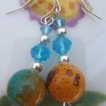 Marbled Beads and Turquoise..