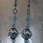 Teal Pearls and Swarovksi C..