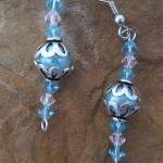 Teal Pearls and Swarovksi C..