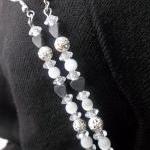 Black and White Dangling ea..