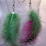 Bright Green and Hot Pink f..