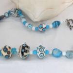 Lampwork - Summer Blues Nec..