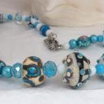 Lampwork - Summer Blues Nec..