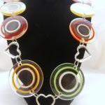 Retro 70's Lucite Necklace