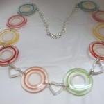 Retro 70's Lucite Necklace