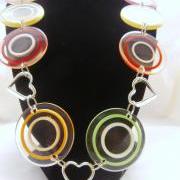 Retro 70's Lucite Necklace
